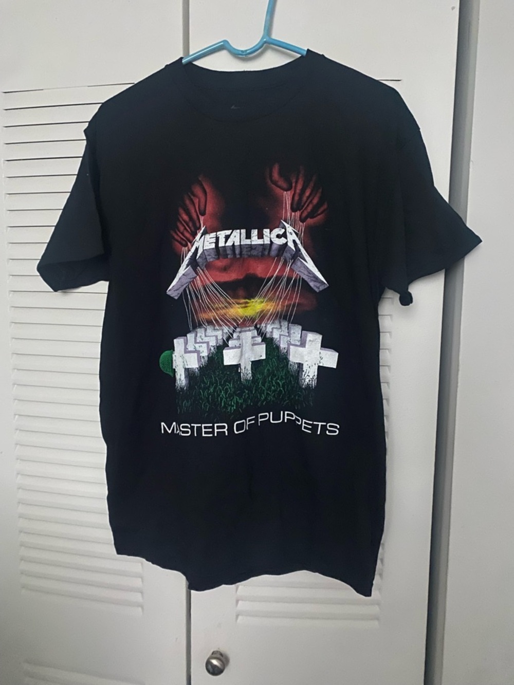 Metallica "Master of Puppets" Black Graphic Tee